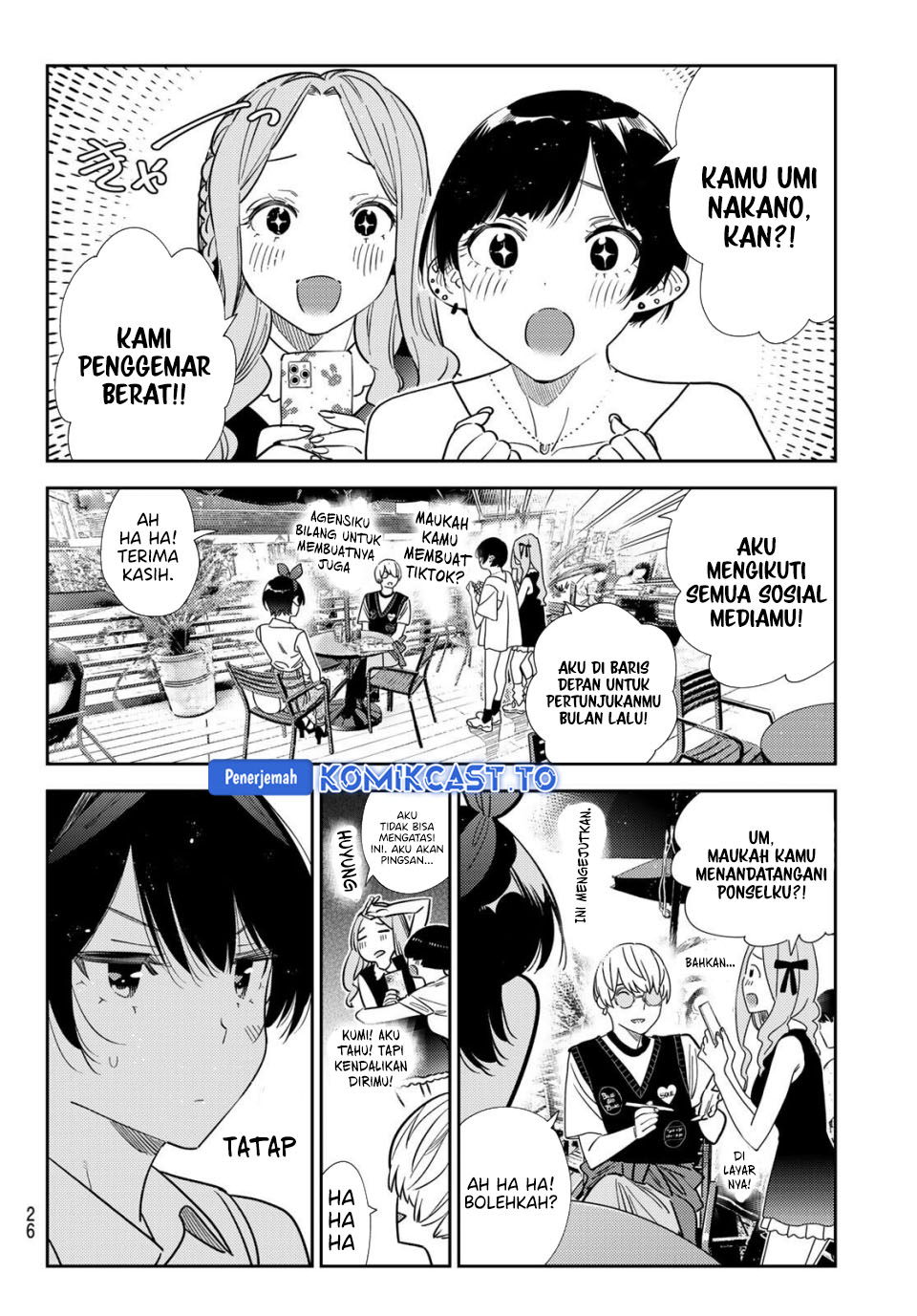 Baca Kanojo, Okarishimasu - Chapter 427 halaman 13