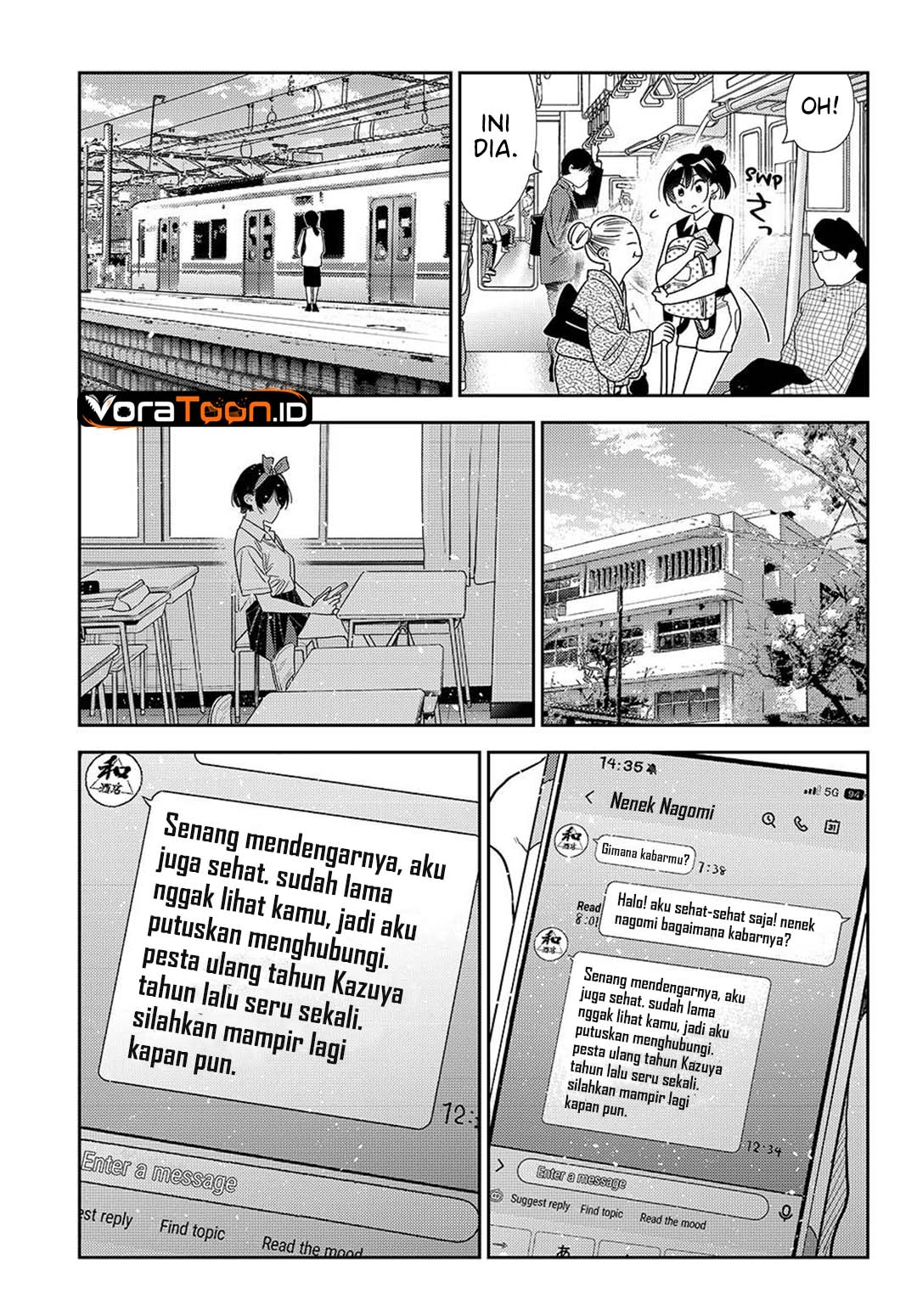 Kanojo, Okarishimasu Chapter 440 - Page 8