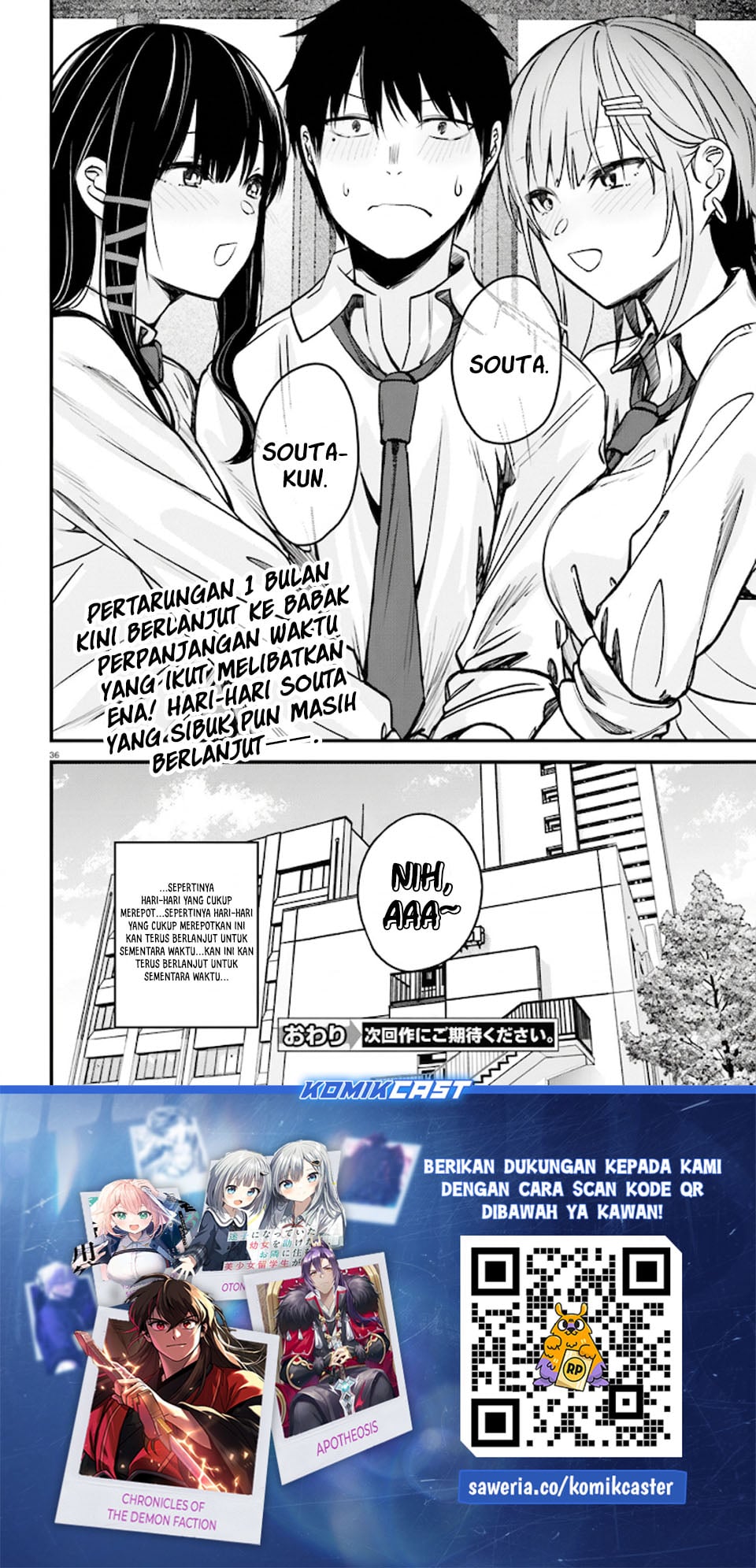 Baca Kanojo wo Ubatta Ikemen Bishoujo ga Nazeka Ore made Nerattekuru - Chapter 15 halaman 37