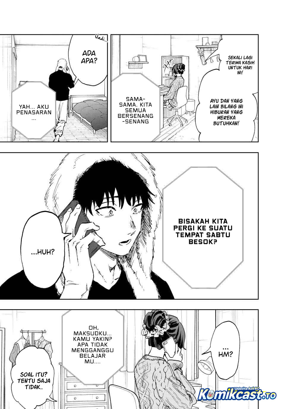 Baca Kaoru Hana wa Rin to Saku - Chapter 190 halaman 14