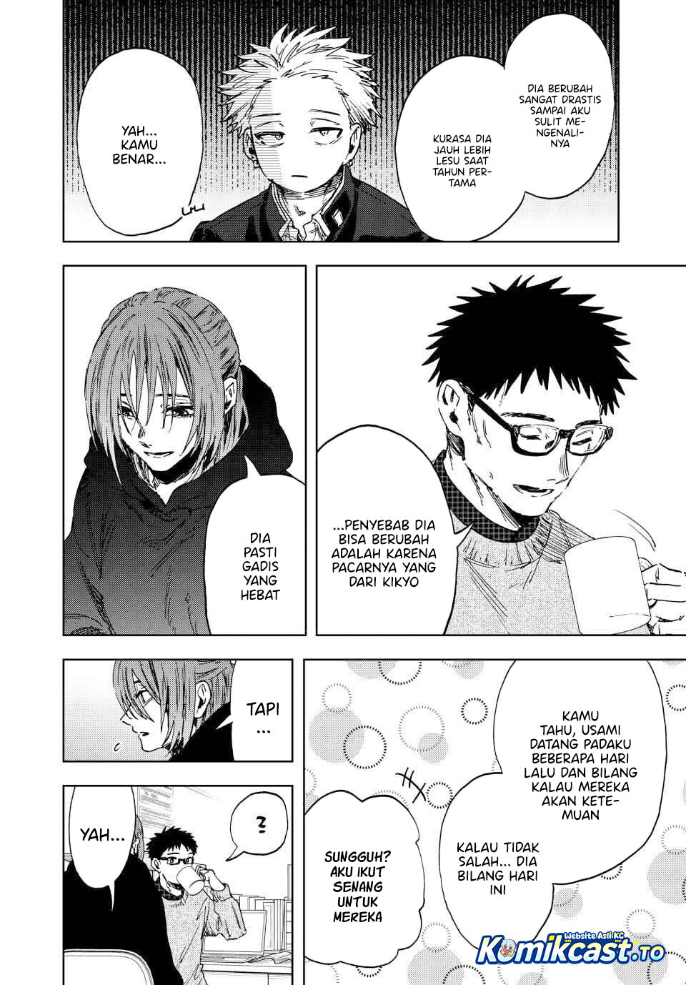 Baca Kaoru Hana wa Rin to Saku - Chapter 190 halaman 7