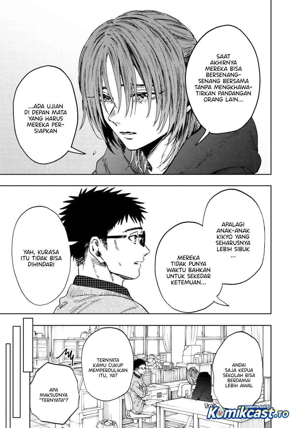 Baca Kaoru Hana wa Rin to Saku - Chapter 190 halaman 8