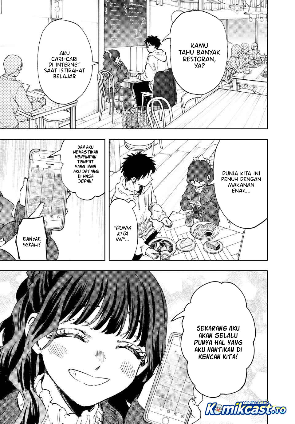 Baca Kaoru Hana wa Rin to Saku - Chapter 191 halaman 6