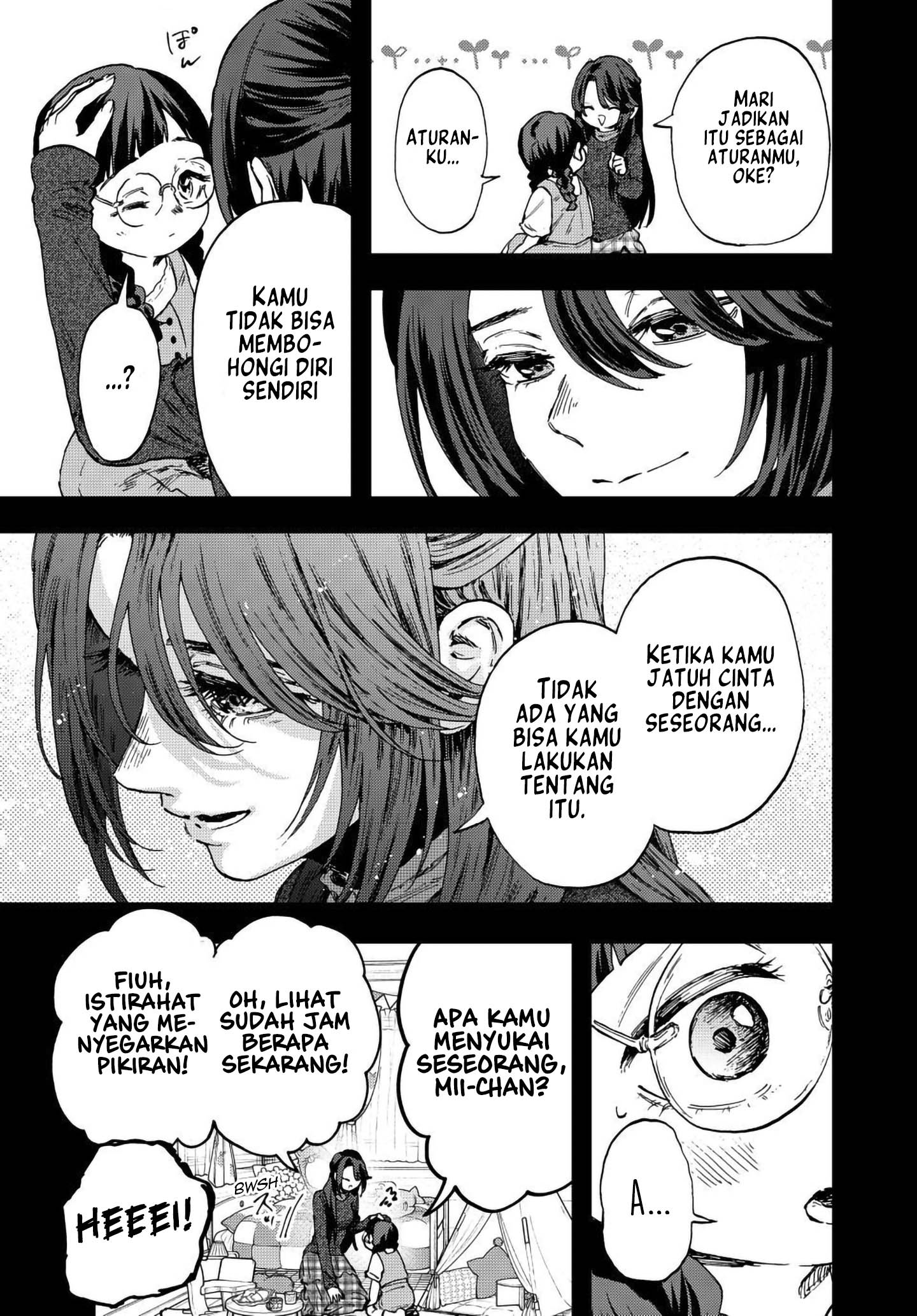 Baca Kaoru Hana wa Rin to Saku - Chapter 195 halaman 12