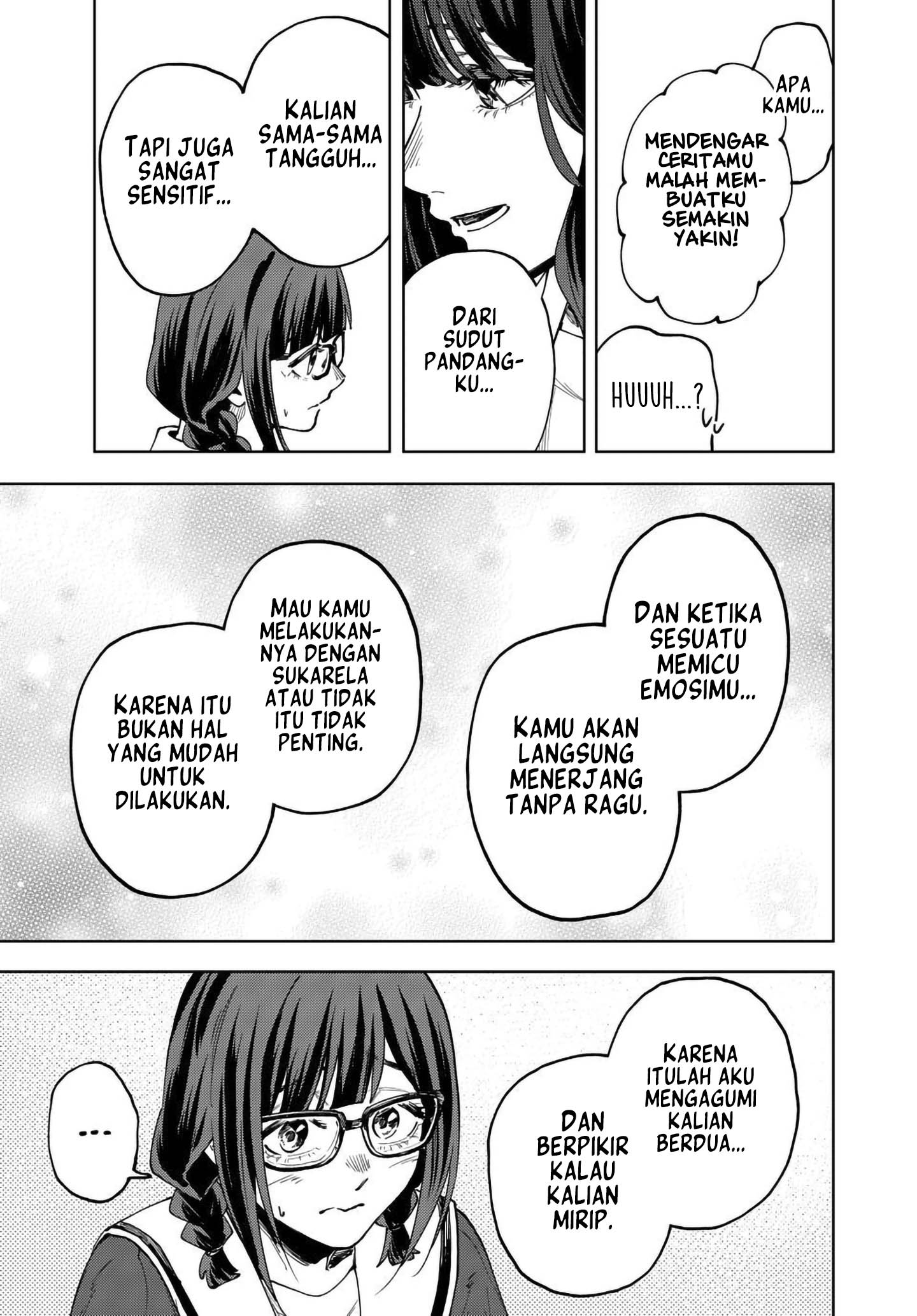 Baca Kaoru Hana wa Rin to Saku - Chapter 195 halaman 18