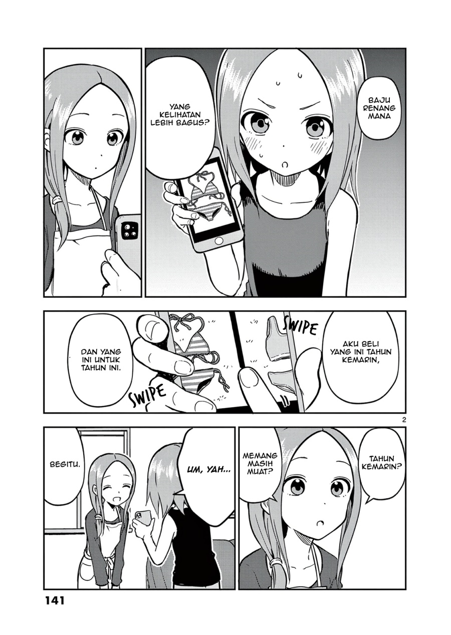 Baca Karakai Jouzu no (Moto) Takagi-san - Chapter 166.5 halaman 2