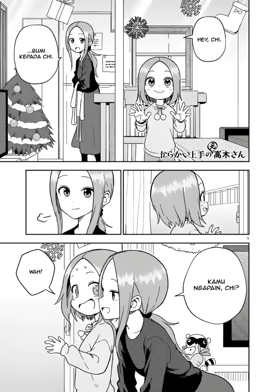 Baca Karakai Jouzu no (Moto) Takagi-san - Chapter 167 halaman 1