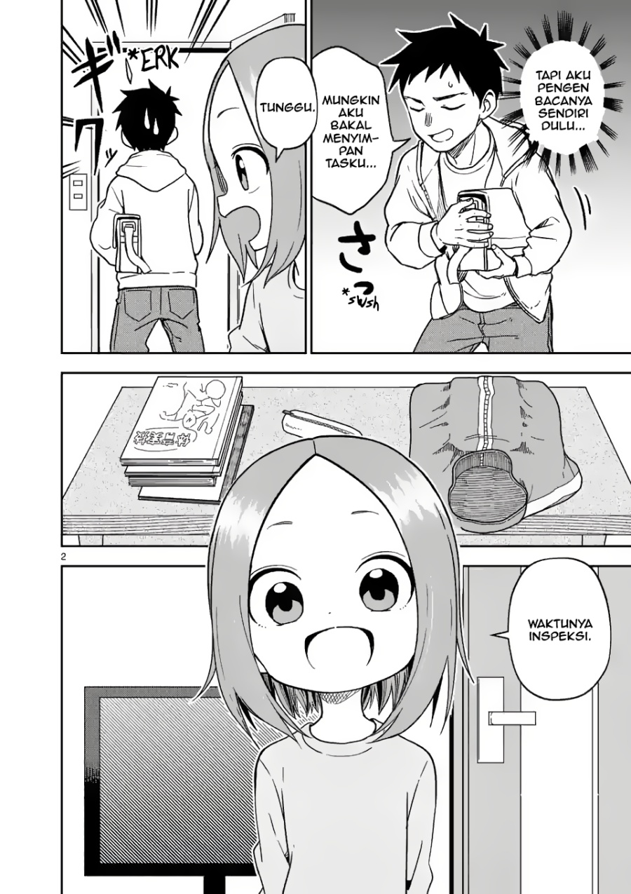 Baca Karakai Jouzu no (Moto) Takagi-san - Chapter 168 halaman 2