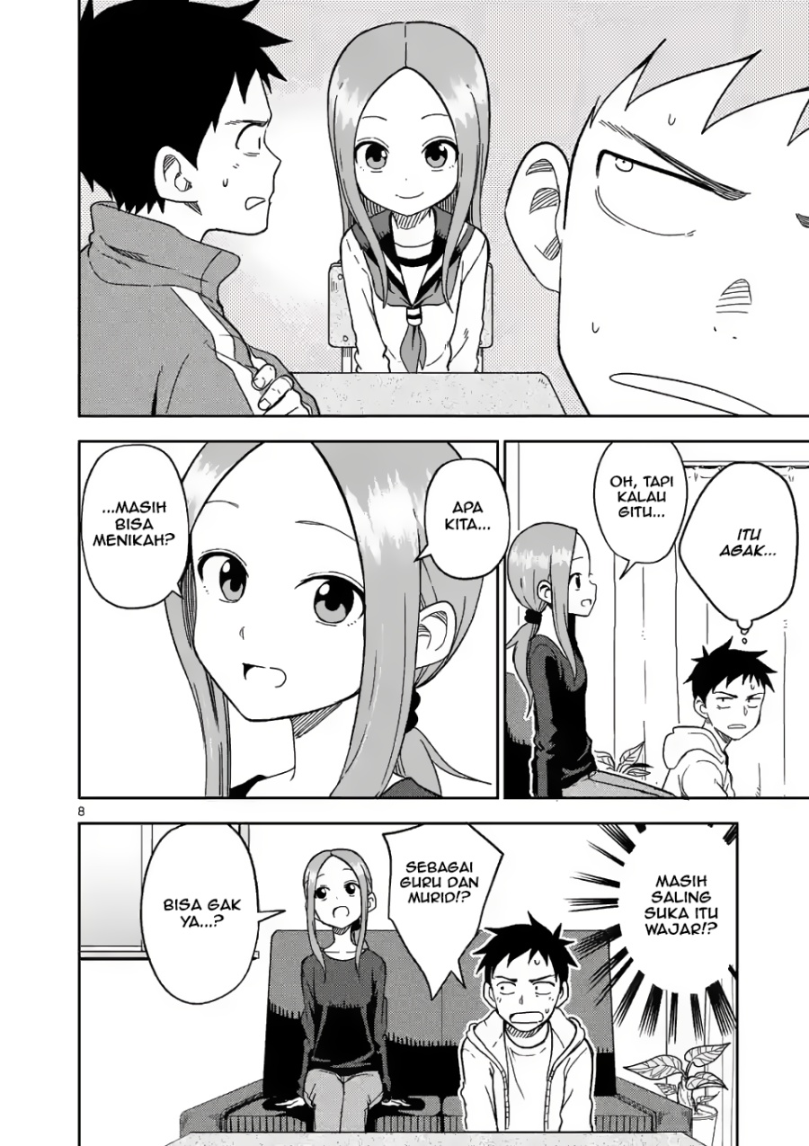 Baca Karakai Jouzu no (Moto) Takagi-san - Chapter 168 halaman 8
