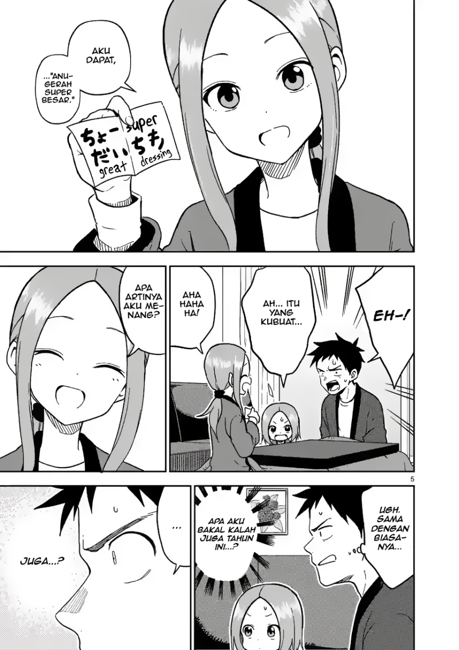 Baca Karakai Jouzu no (Moto) Takagi-san - Chapter 169 halaman 5