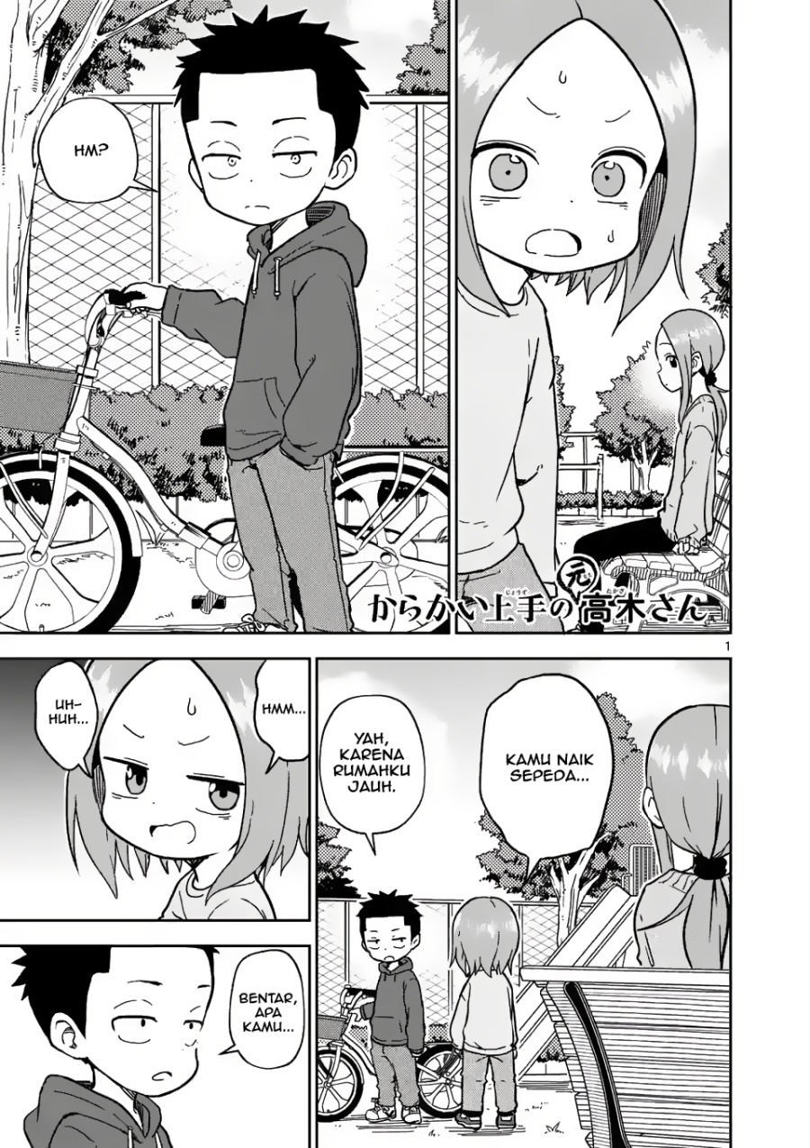 Baca Karakai Jouzu no (Moto) Takagi-san - Chapter 171 halaman 1