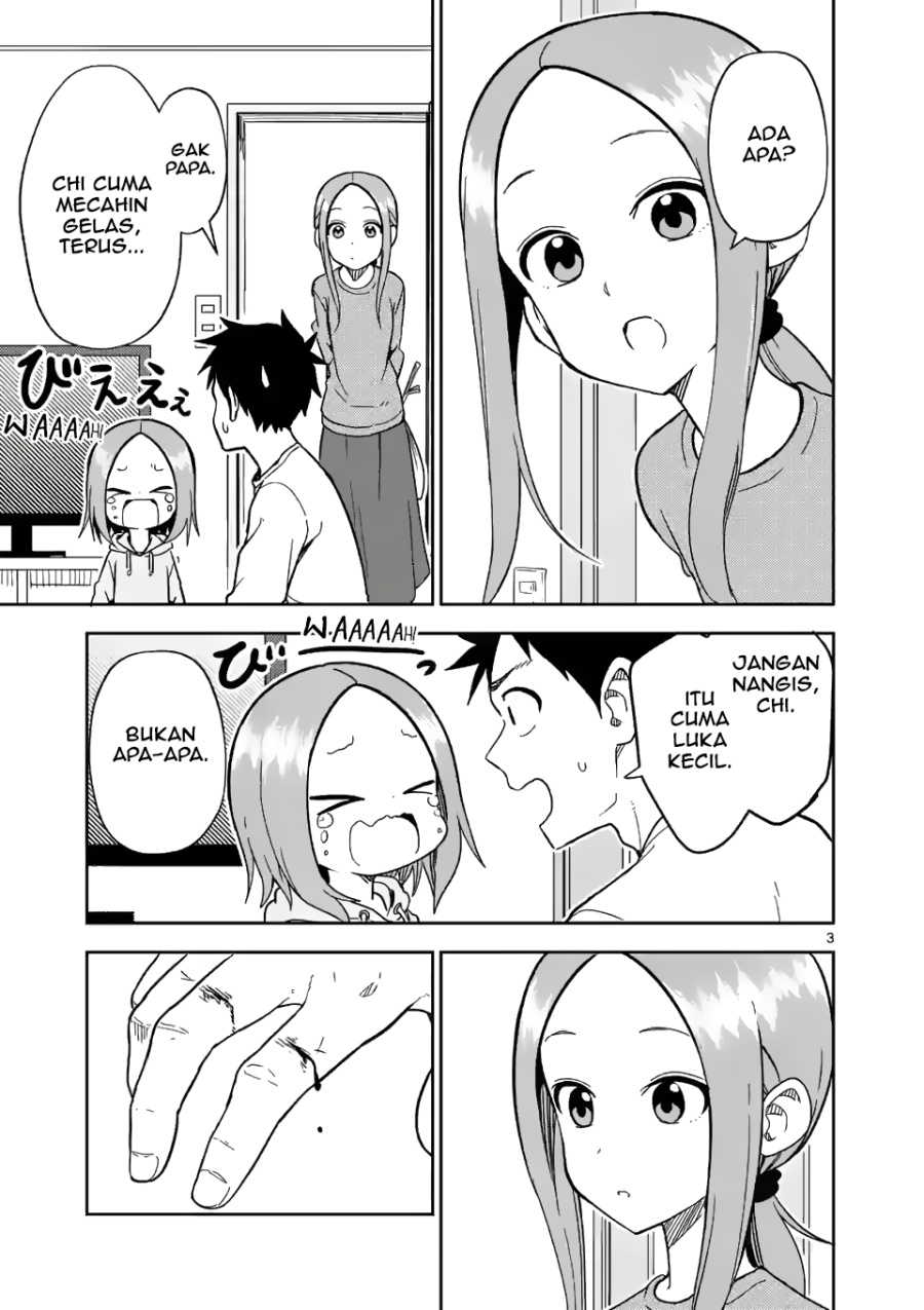 Baca Karakai Jouzu no (Moto) Takagi-san - Chapter 176 halaman 3