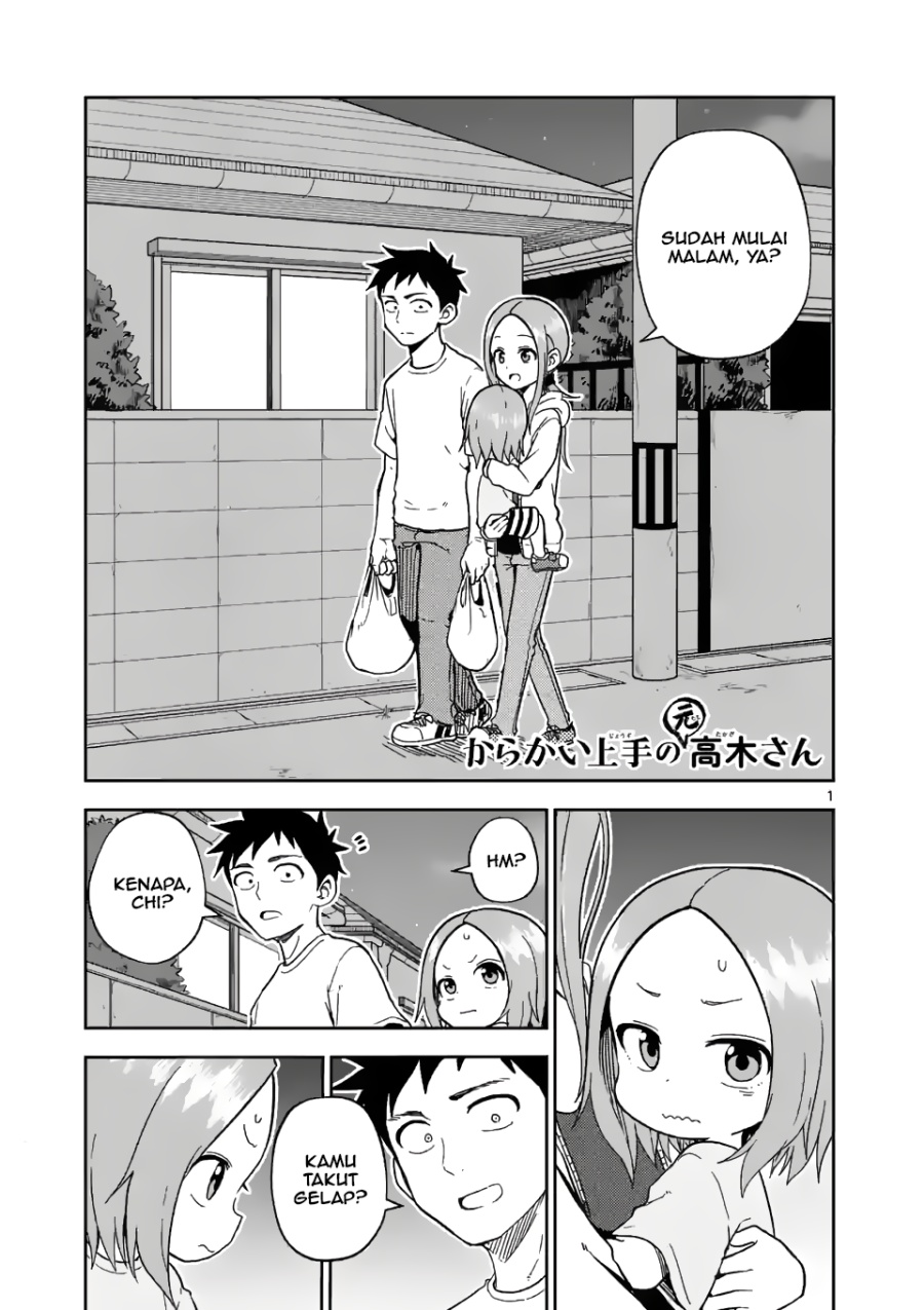 Baca Karakai Jouzu no (Moto) Takagi-san - Chapter 177 halaman 1