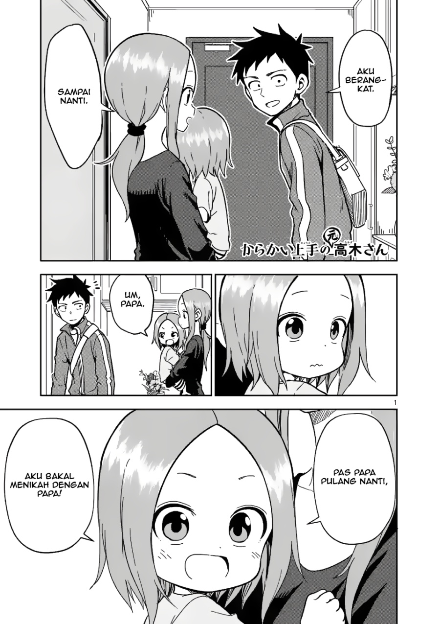 Baca Karakai Jouzu no (Moto) Takagi-san - Chapter 179 halaman 1