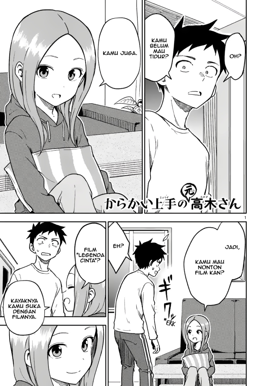 Baca Karakai Jouzu no (Moto) Takagi-san - Chapter 181 halaman 1