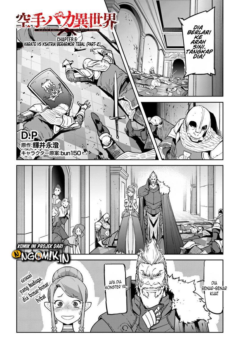 Baca Karate Baka Isekai - Chapter 6.2 halaman 2