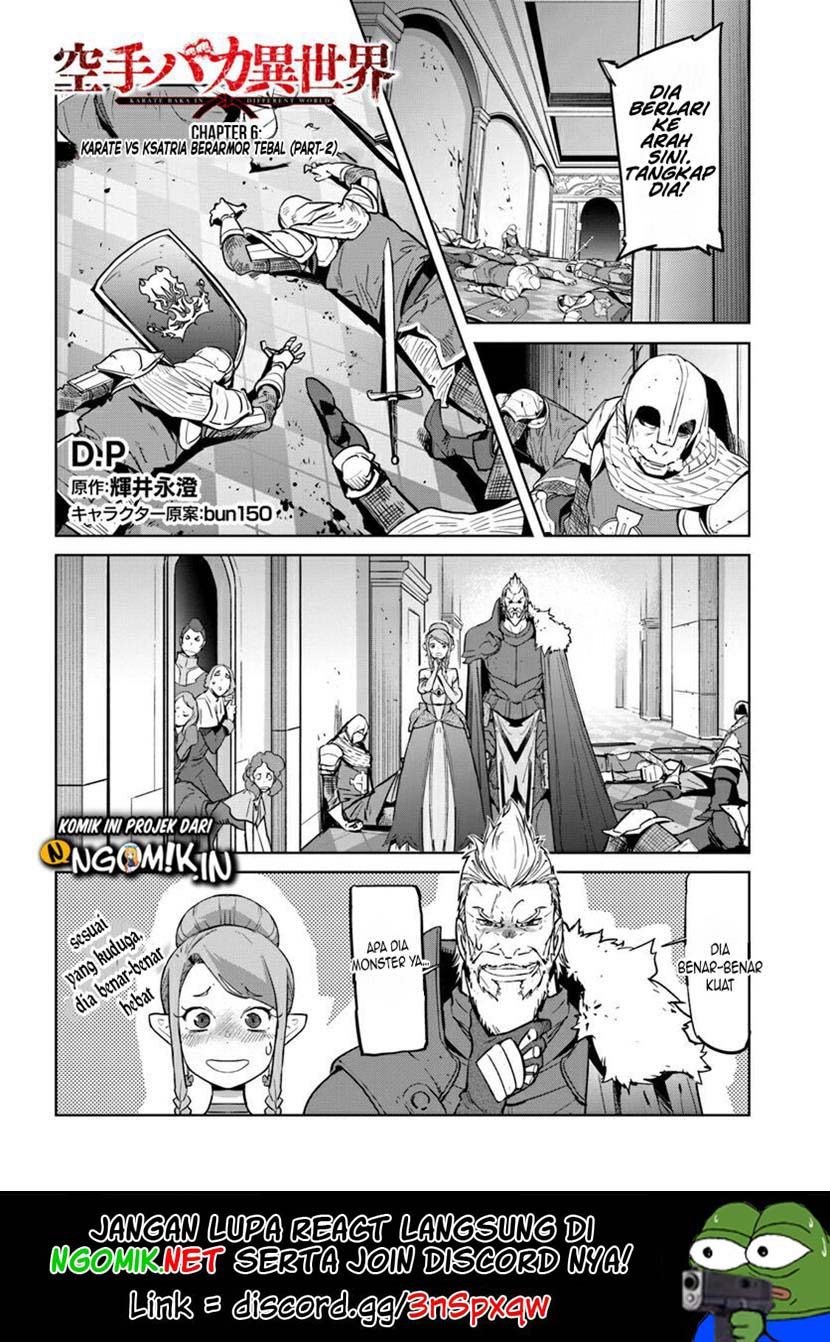 Baca Karate Baka Isekai - Chapter 6.2 halaman 3
