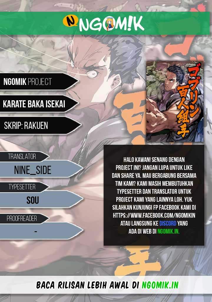 Baca Karate Baka Isekai - Chapter 7.2 halaman 1