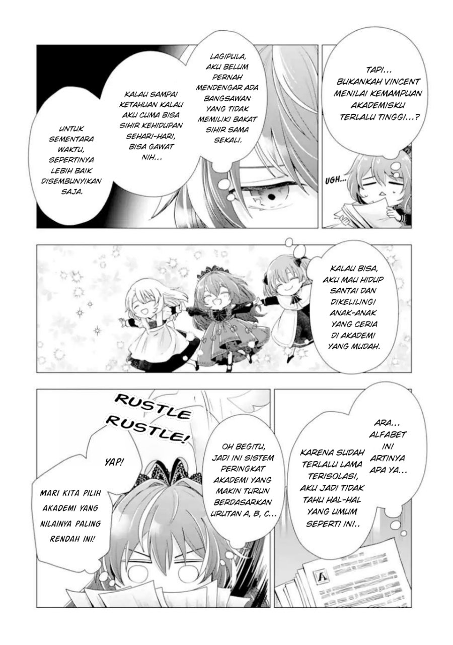 Kareinaru Akujo ni Naritai wa!: Aisare Tensei Shoujo wa, Tanoshii Nidome no Jinsei o Okurimasu Chapter 8.1 - Page 8