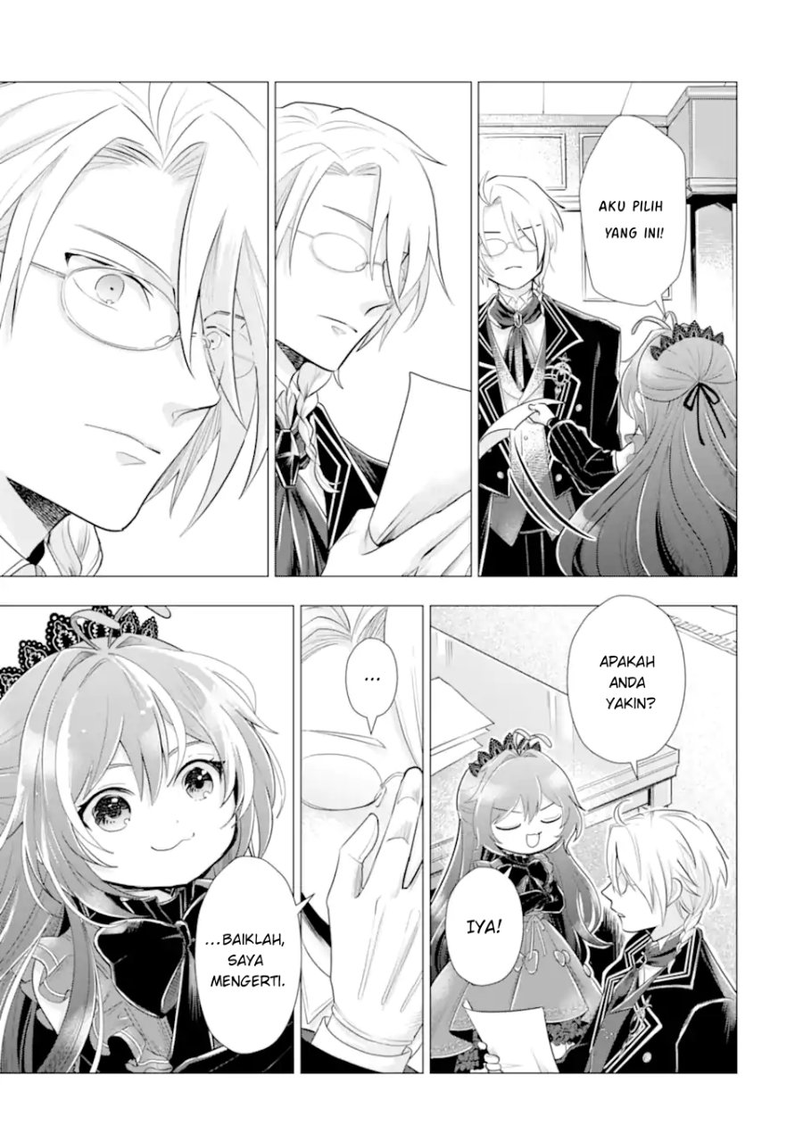 Kareinaru Akujo ni Naritai wa!: Aisare Tensei Shoujo wa, Tanoshii Nidome no Jinsei o Okurimasu Chapter 8.1 - Page 9