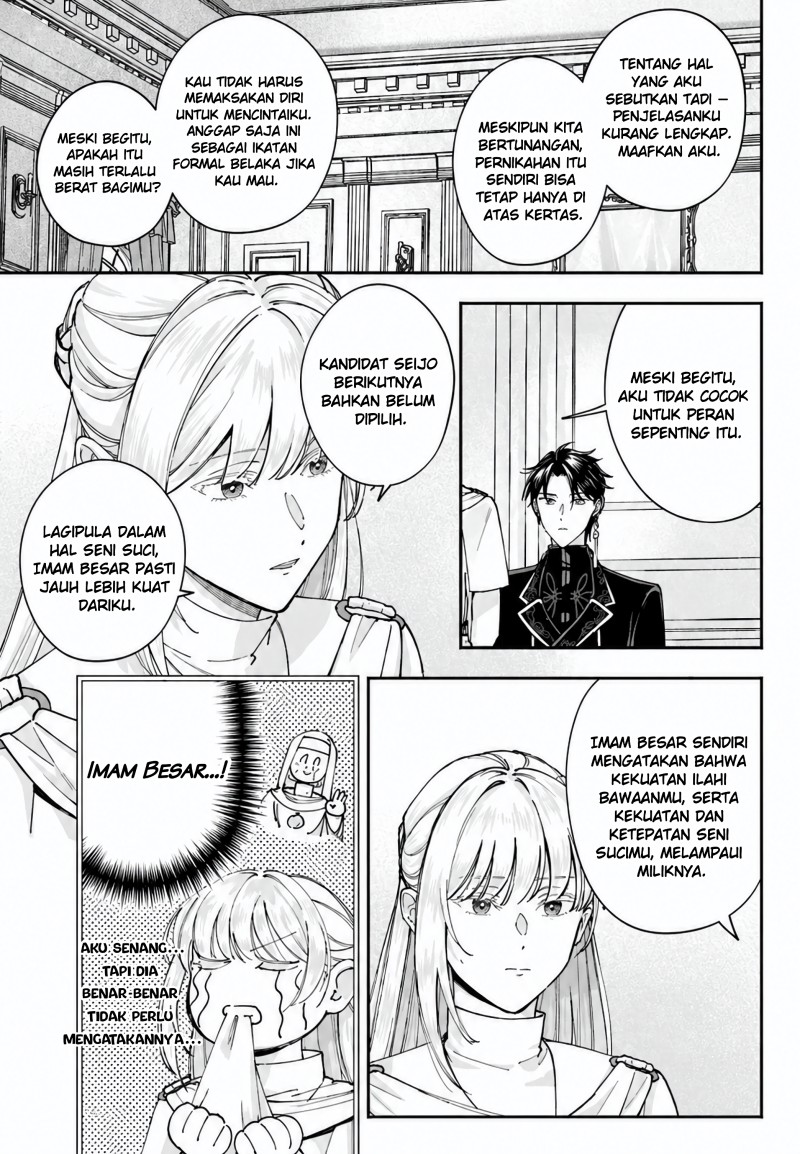 Baca Karisome Seijo wa Kyou mo Otaishi (Oshi) ni Kyuukon Sareru Watashi to no Kekkon wa [Kaishaku Chigai] Nano de Okotowarishimasu! - Chapter 2 halaman 12