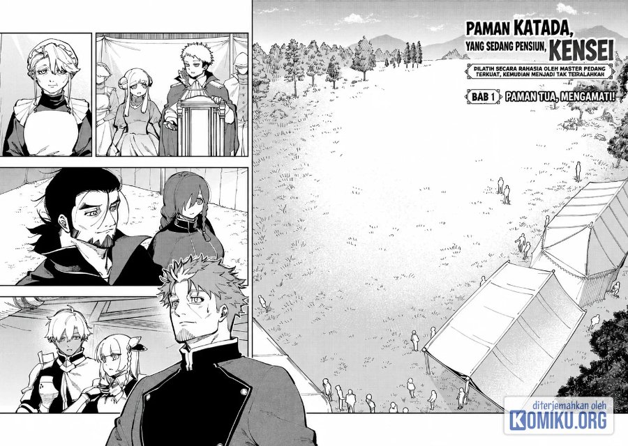 Katainaka no Ossan, Kensei ni Naru ~tada no inaka no kenjutsu shihan datta no ni, taisei shita deshi-tachi ga ore wo hottekurenai ken~ Chapter 39.1 - Page 12