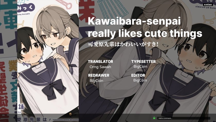 Baca Kawaihara-senpai wa Kawaii (Saotome-kun) ga Suki! - Chapter 1 halaman 34