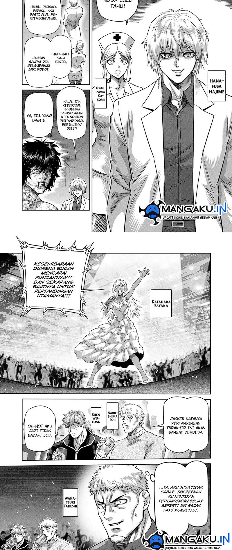 Baca Kengan Omega - Chapter 224 halaman 2
