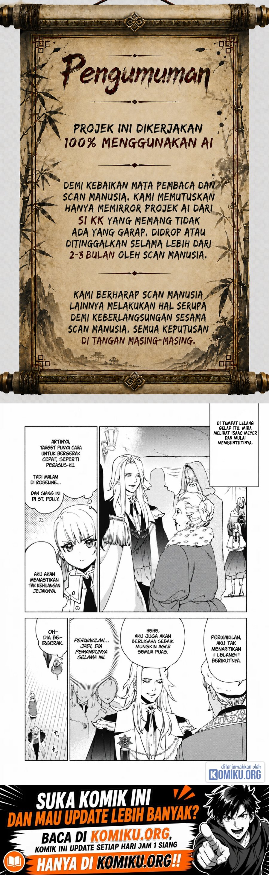 Kenja no Deshi wo Nanoru Kenja Chapter 82 - Page 1