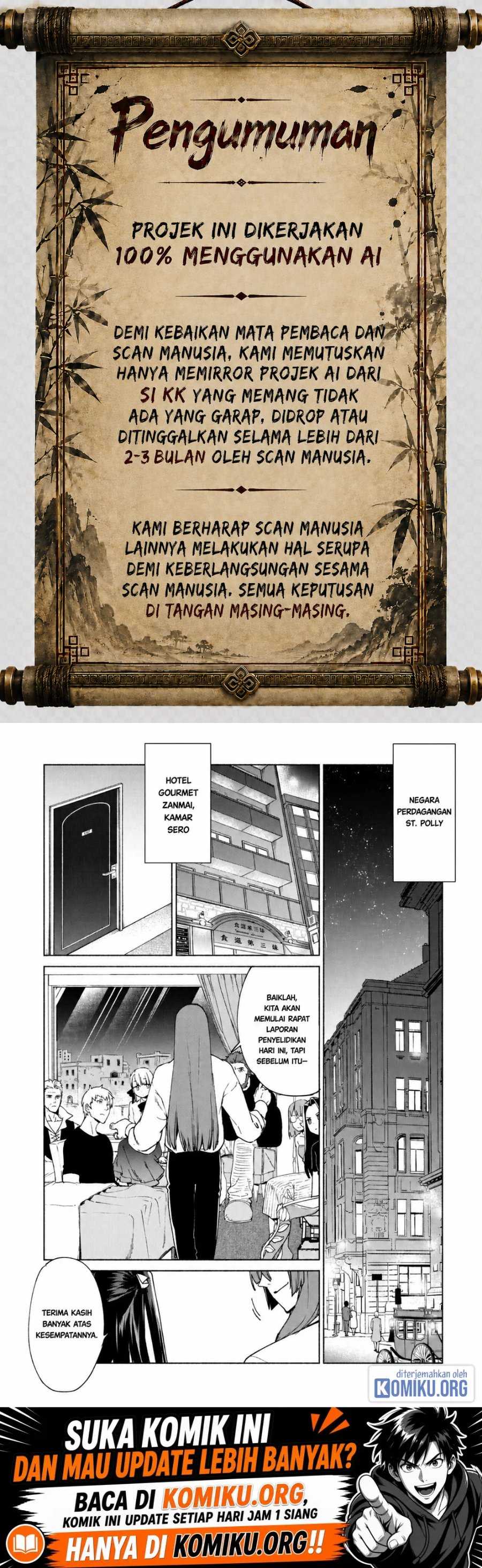 Kenja no Deshi wo Nanoru Kenja Chapter 85 - Page 1