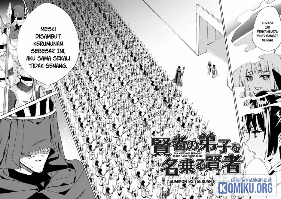 Kenja no Deshi wo Nanoru Kenja Chapter 92 - Page 2