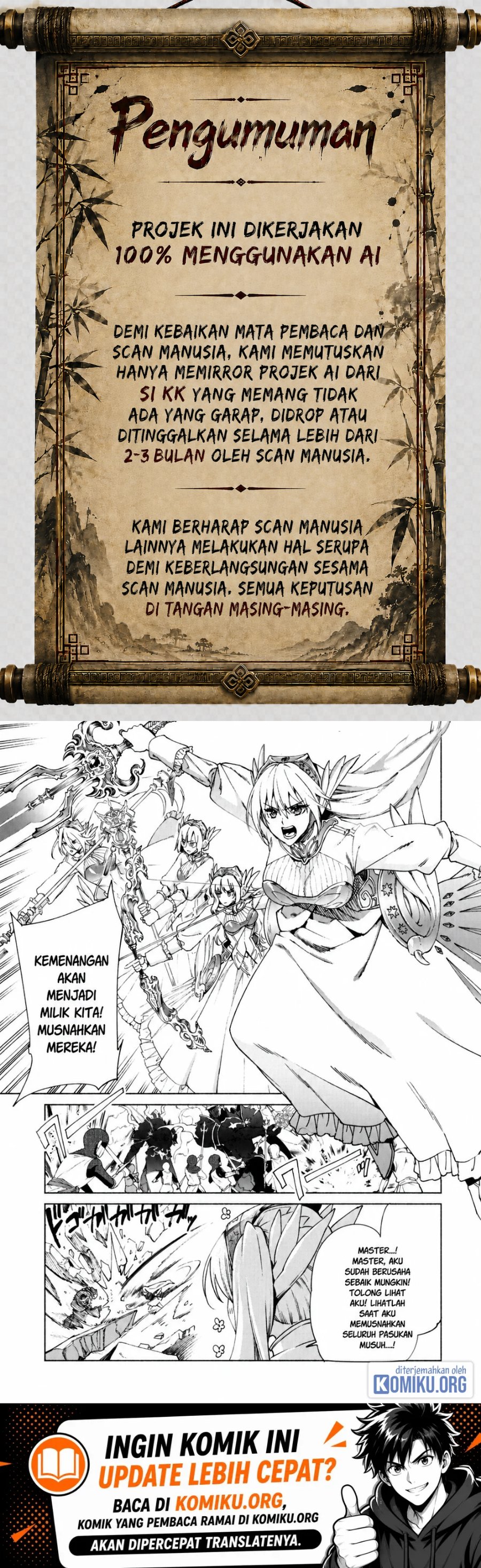 Kenja no Deshi wo Nanoru Kenja Chapter 93 - Page 1