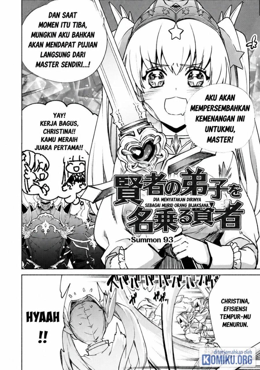 Kenja no Deshi wo Nanoru Kenja Chapter 93 - Page 2
