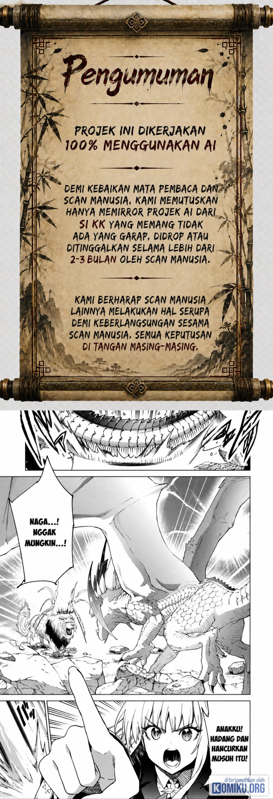 Kenja no Deshi wo Nanoru Kenja Chapter 94 - Page 1
