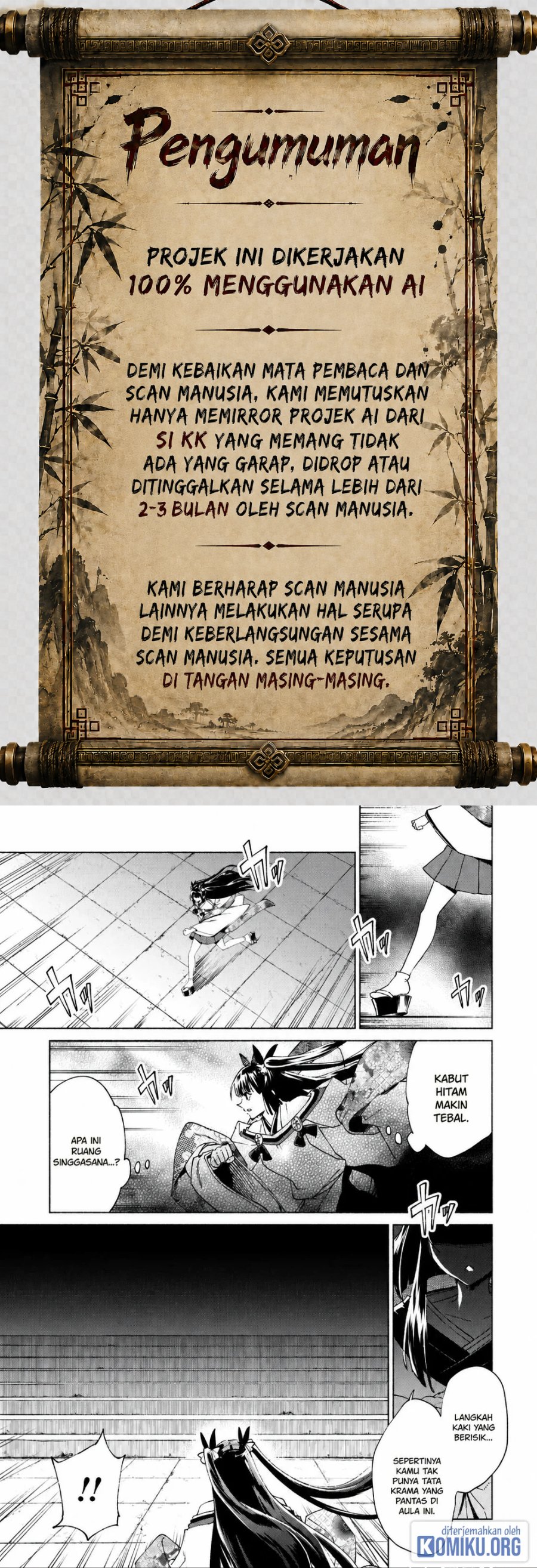 Kenja no Deshi wo Nanoru Kenja Chapter 95 - Page 1