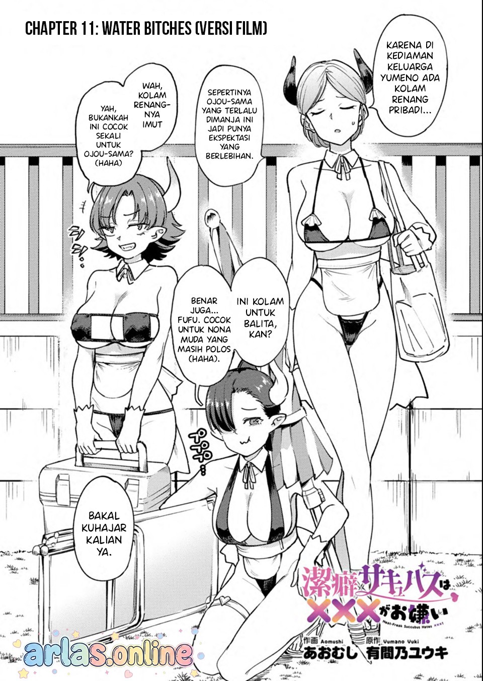 Baca Keppeki sakyubasu wa xxx ga o kirai! - Chapter 11 halaman 4