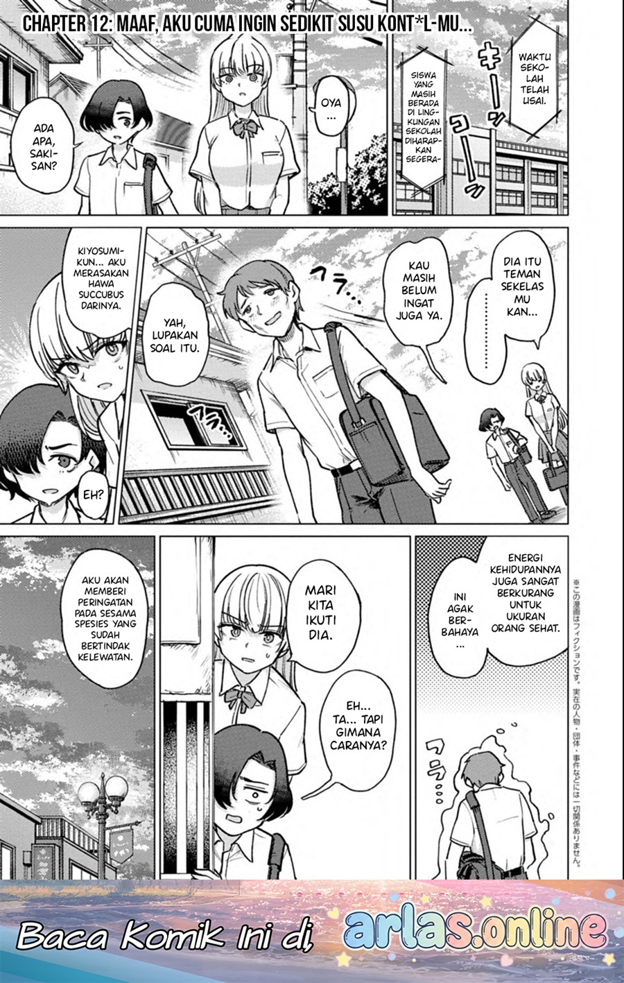 Baca Keppeki sakyubasu wa xxx ga o kirai! - Chapter 12 halaman 2