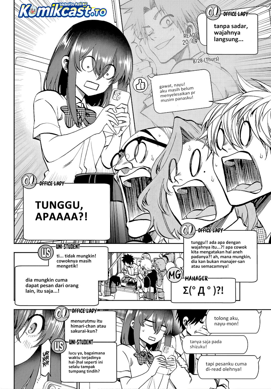 Baca Kesa Mo Yuraretemasu - Chapter 43 halaman 9