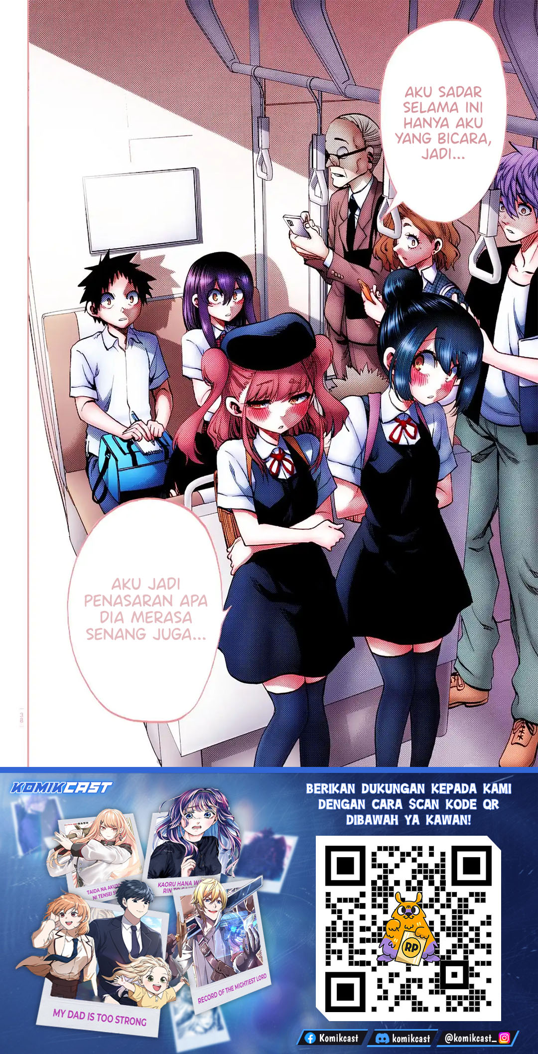 Baca Kesa Mo Yuraretemasu - Chapter 45 halaman 18