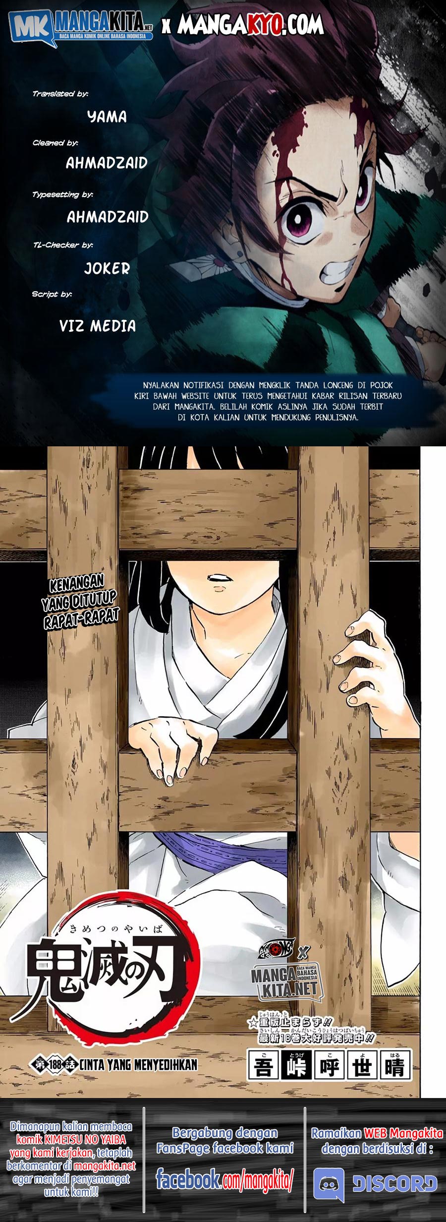 Baca Kimetsu no Yaiba - Chapter 188.5 halaman 1