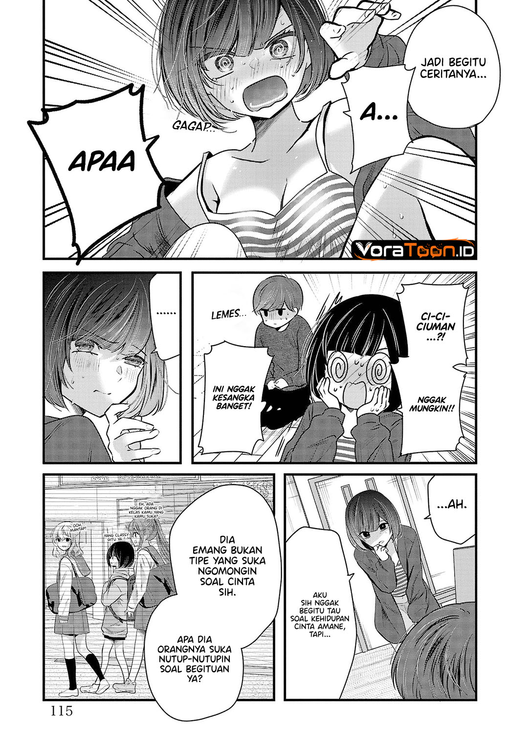 Kimi ni Koisuru Sanshimai Chapter 32 - Page 8