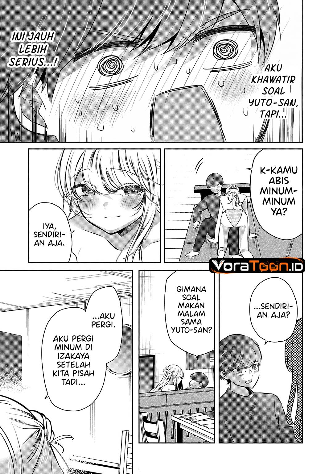 Baca Kimi ni Koisuru Sanshimai Chapter 34 Bahasa Indonesia page 40