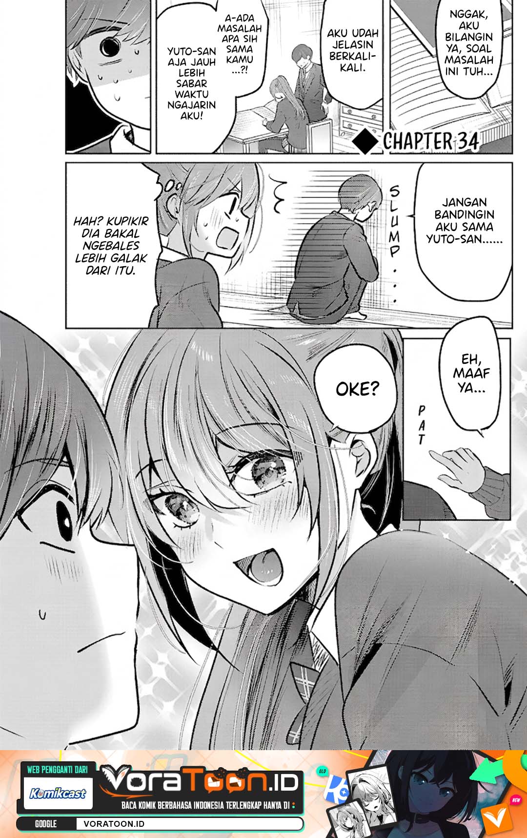Baca Kimi ni Koisuru Sanshimai Chapter 34 Bahasa Indonesia page 8