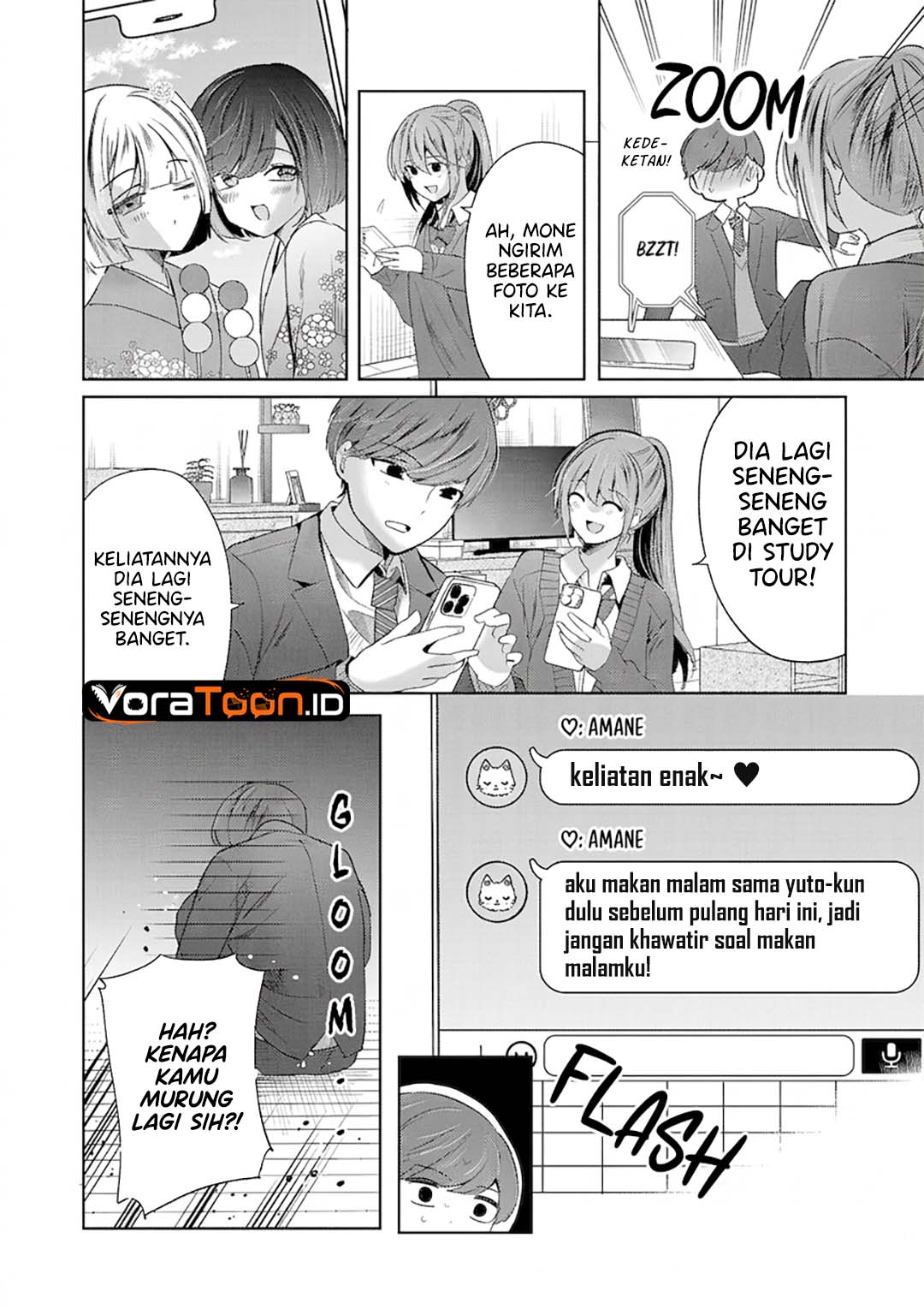 Baca Kimi ni Koisuru Sanshimai Chapter 34 Bahasa Indonesia page 10