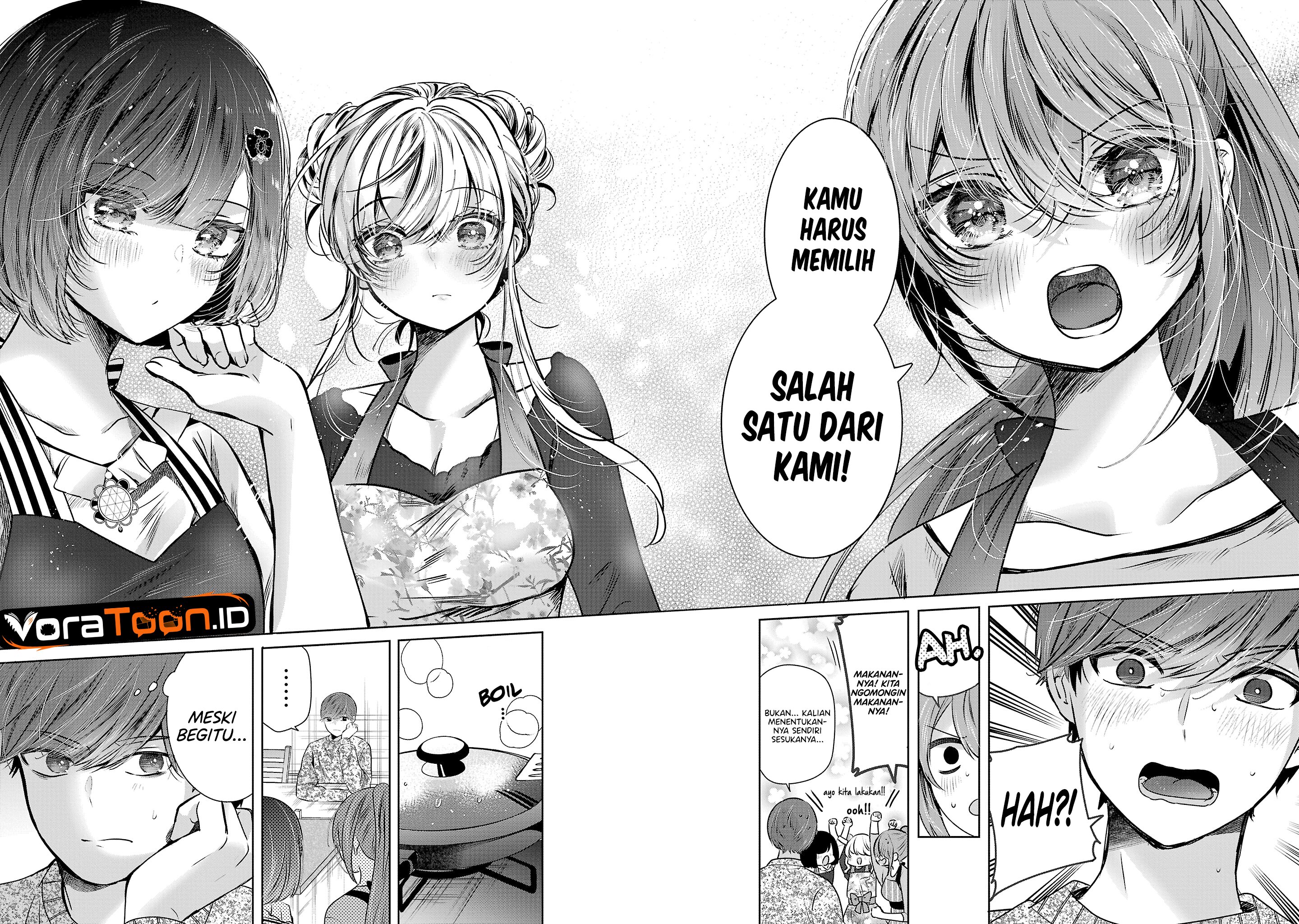 Baca Kimi ni Koisuru Sanshimai Chapter 36 Bahasa Indonesia page 26