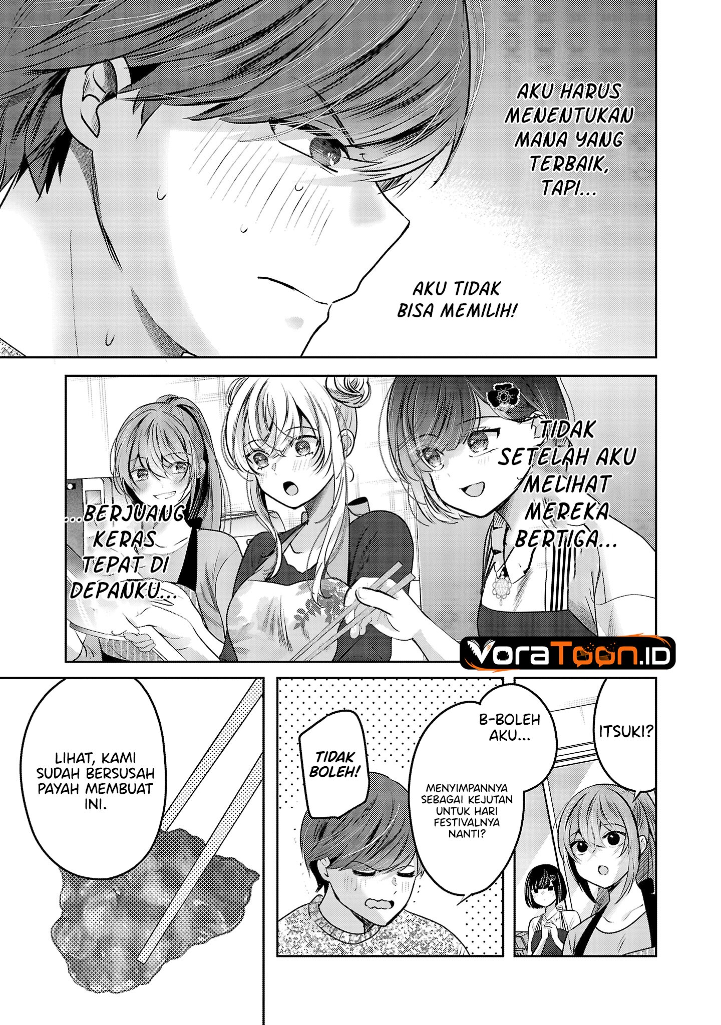 Baca Kimi ni Koisuru Sanshimai Chapter 36 Bahasa Indonesia page 42