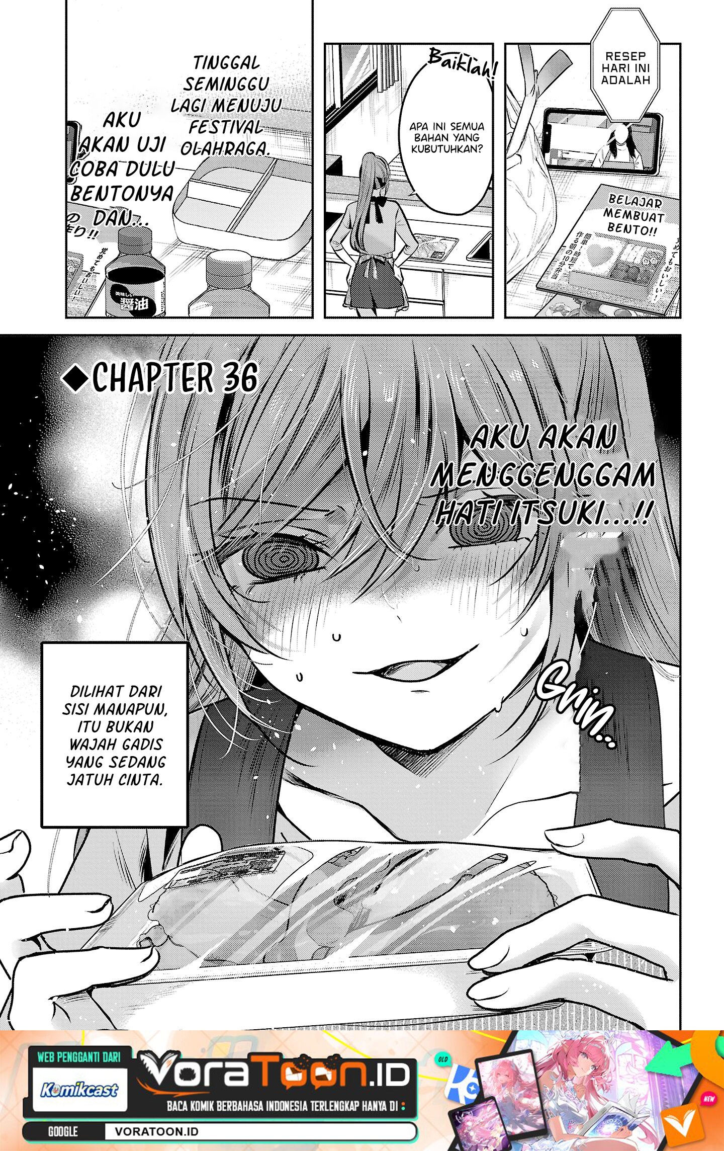 Baca Kimi ni Koisuru Sanshimai Chapter 36 Bahasa Indonesia page 8