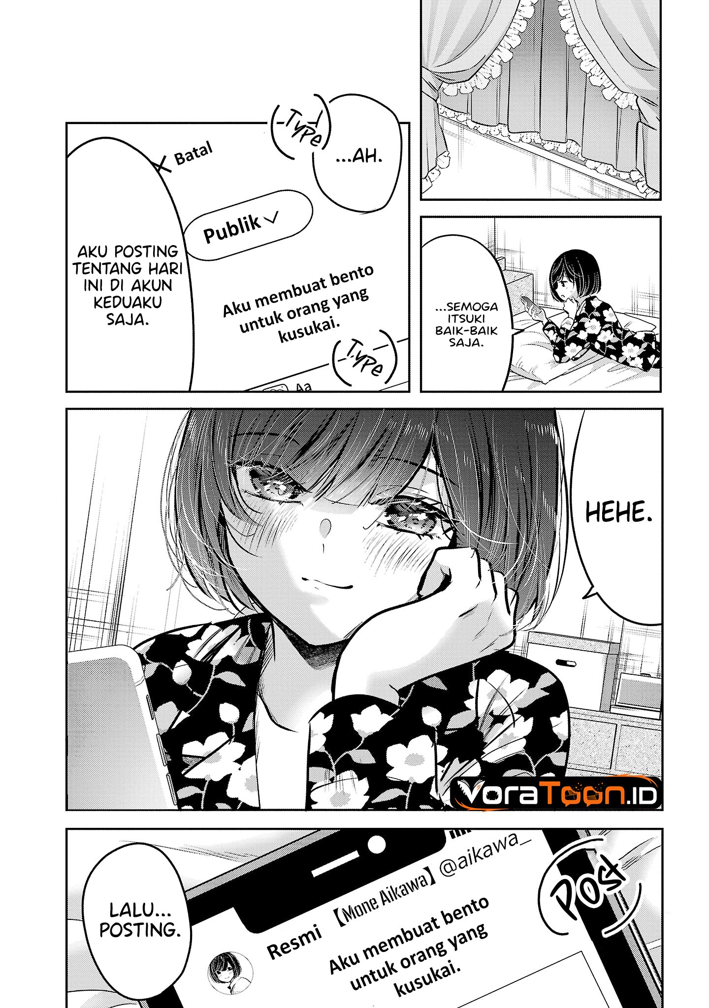 Baca Kimi ni Koisuru Sanshimai Chapter 36 Bahasa Indonesia page 50