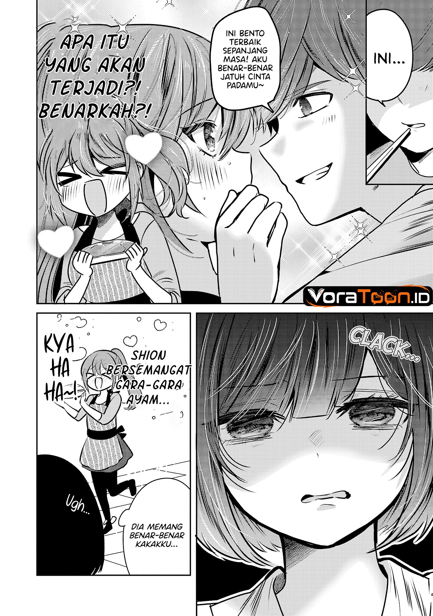 Baca Kimi ni Koisuru Sanshimai Chapter 36 Bahasa Indonesia page 10