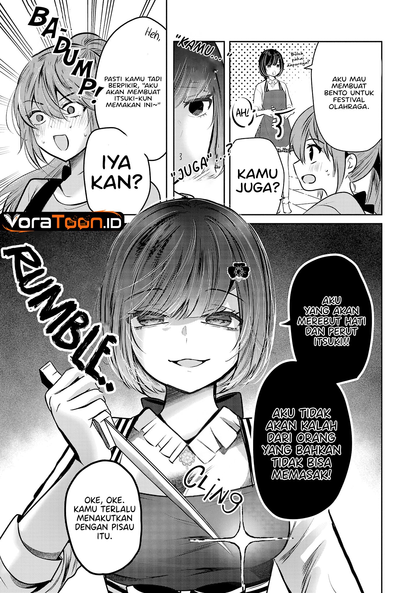 Baca Kimi ni Koisuru Sanshimai Chapter 36 Bahasa Indonesia page 12